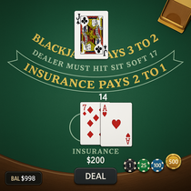 WinBay - Blackjack Table Game - Beat the Dealer